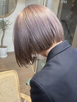 サンクプロジェクト(cinq PROJECT)&nbsp;ダブルカラーインナーカラーミルクティーベージュローライト韓国