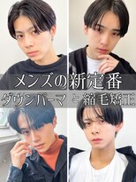 スタートウキョウ 渋谷(STAR TOKYO)&nbsp;★メンズ小顔ヘアセンターパートメンズパーマ黒髪ツーブロック