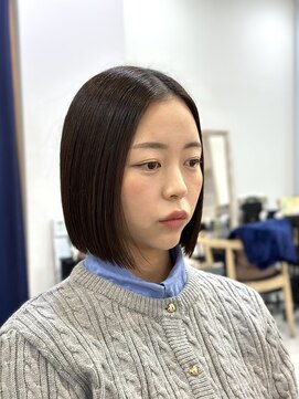 エフ ヘアーアンドリラクゼーション(F. hair & relaxation) 韓国ボブ