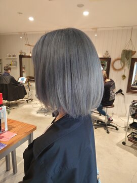 プールブー(Pour Vous) ハイトーン アイスグレー