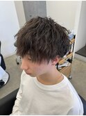 ソフトツイストパーマ/ショート/マッシュ/水戸/ツイスト/眉毛