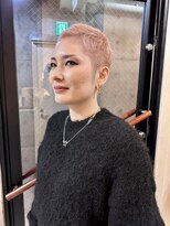 ペネロープ(Penelope)&nbsp;バズカット/ブリーチ/パールピンク