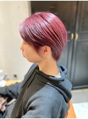 【artsofa町田】ケアブリーチ/ダブルカラー/ショート/ピンク