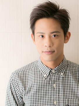 モッズヘア メン 上尾東口店(mod's hair men) ビジネスシーンにも◎マットブラウン刈り上げショートU上尾