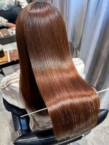 ベルン(bern)&nbsp;髪質改善縮毛矯正/艶々ナチュラルブラウン