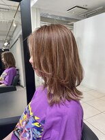 アクアオモテサンドウ(ACQUA omotesando)&nbsp;大人ハイライトにレイヤーヘア【世良綾花】