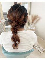 サロンナビ(Salon Navi)&nbsp;ふわっと編みおろしhair