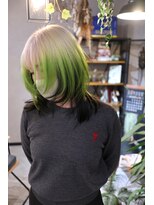 シキ(SHIKI)&nbsp;umbrella color/ブリーチ/ダブルカラー/ハイトーン