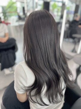 アルドーレフィエロ シンサイバシ(Ardore fiero shinsaibashi) ブリーチなしダブルカラー☆オリーブブラウン