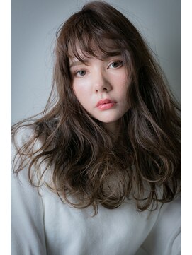 カバーヘア 上尾西口店(COVER HAIR) グレージュ大人可愛い立体感波巻きウェーブパーマv上尾20代30代