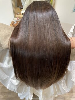 アンソル ヘアデザイン(ansol hair design)の写真/髪のダメージやお悩みに合わせて、あなたに合わせたケアをご提案！ダメージレスにこだわった施術が◎