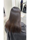 縮毛矯正ブリーチ髪質改善ふわふわ柔らかいダブルカラー30代40代