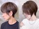 キング 枚方店(K!ng)の写真/《ハイライト×小顔ショート》の相性が抜群◎お顔の黄金比に導きます！髪質改善で髪のお悩みも解決♪