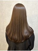 見惚れるほど綺麗なうる艶ヘア 髪質改善ケアカラー ハイライト#3