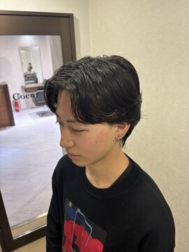 クール 大和八木駅前店(Coeur) 大和八木橿原メンズサロンニュアンスパーマフェザーパーマ