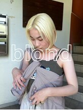 コレットヘアー ザモリオカ(Colette HAIR the MORIOKA) -kanna-♪ブロンド×大人ボブ♪