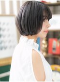 ■グレージュカラー小顔ヘルシースタイル52-4戸頭20代30代40代