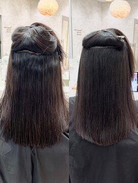 シンズ 銀座(sins) 梅雨前のストレートメンテナンスでストレスフリーに♪[30代40代]