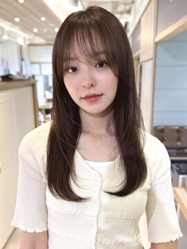 プラグ バイ ネオリーブ(plug by neolive) チェリーブラウン×髪質改善[髪質改善/縮毛矯正/韓国]32