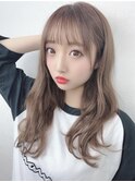 【ブリーチ1回】ミルキーベージュ＋小顔前髪　＊Lilme＊