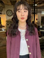 トレンチ(TRENCH)&nbsp;レイヤーカット　ロングパーマ