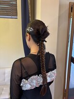 レゴリスヘアークリエイティブブランド(Regolith hair creative brand)&nbsp;カチモリヘア/タイトアレンジ/金箔アレンジ