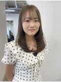 黒髪/オリーブグレー/ココアベージュ/小顔/クラゲヘアー【千葉