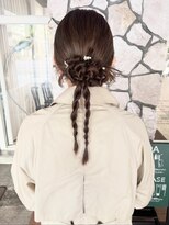 ビーハイブアヴェダ PARCO2店(BEHIVE AVEDA)&nbsp;フォーマルスタイル/カチモリアレンジ