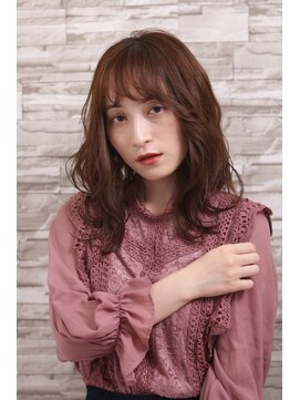 アトラスサロン 札幌大通り(Atras.salon) ゆるふわ透明感ブラウンカラー