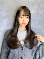 エルメトーキョーバイユアーズ(L'me TOKYO by youres)&nbsp;髪質改善　美髪ストレート　艶髪　前髪　韓国レイヤー　縮毛矯正