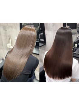 【難波3分/年中無休/9-22時】高濃度コラーゲン×水素の最新プレミアム髪質改善[ULTOWAトリートメント]導入