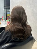 フィーネ 柏(Fi-Ne)&nbsp;モカベージュ/韓国ヘア/くびれレイヤーカット/プルエクステ/柏