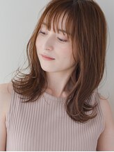 バトン(baton)&nbsp;大人ガーリー/似合わせカット/ミディアムレイヤー カット/29