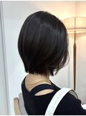 veganカラーで柔らかグレージュ