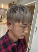 メンズカラー メンズカット グレージュ &nbsp;ブリーチ ケアブリーチ