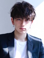 ゴールド 大阪 梅田店(GOALD)&nbsp;シャドウパーマスパイラルパーマツーブロックマッシュ