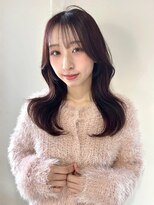 アンニュ(annuy)&nbsp;韓国風くびれヘア 黒髪 髪質改善 20代 顔周りカット前髪カット