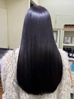 ジーテ(gite) ディープバイオレット×ピチキュア「横浜/髪質改善/縮毛矯正」