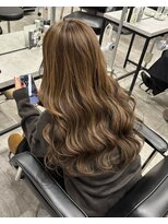 ノーバル バイ シエスタ 池袋(NoVal by siesta)&nbsp;ヘーゼルベージュ　× ハイライト/AZE