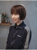 コンパクトショートボブ