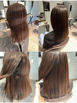 ワンバイアンジ(ONE by Angie) カット髪質改善縮毛矯正
