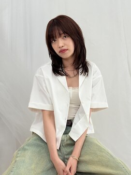 アンアトリエ バイ リュネッツ 町田店(En atelier by lunettes) 落ち着いたブラウンベースカラー