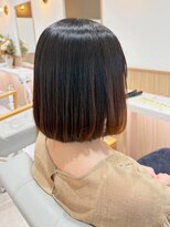 アビエブラン 若江岩田(abije blanc)&nbsp;艶感まとまるナチュラルボブ【若江岩田】