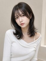 フォト イケブクロ(foto IKEBUKURO)&nbsp;結べるミディアムレイヤー/くびれヘア/イメチェン/10代20代30代
