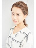 【MUSE塩釜口】アレンジハーフアップby高瀬