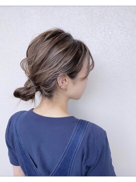 モアナ バイ ヘッドライト 沖縄東崎店(Moana by HEADLIGHT) アッシュベージュ#ヘアセット#大人かわいい#イメチェン