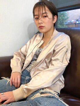 エムスラッシュ みなとみらい馬車道店(M SLASH) M.SLASH馬車道/タイトクールショート/ナチュラルカラー濡れ髪