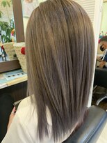 ヘアー サロン アン(an)&nbsp;ダブルカラーシルバー