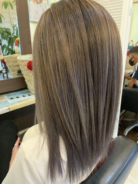 ヘアー サロン アン(an) ダブルカラーシルバー