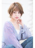 ジェンダーレスひし形ショート小顔